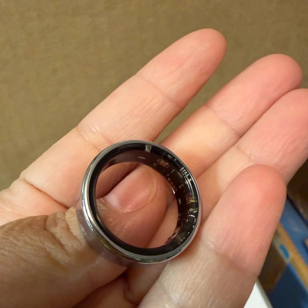 Smart Fitness Ring - Silver-#11